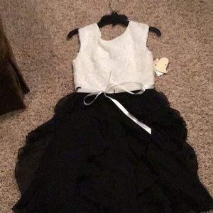Speechless black and white dress